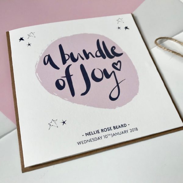 a-bundle-of-joy-card-pink-personalised