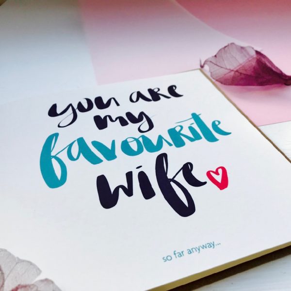 Favourite wife card close